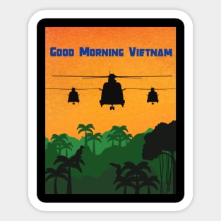 Good morning vietnam Sticker